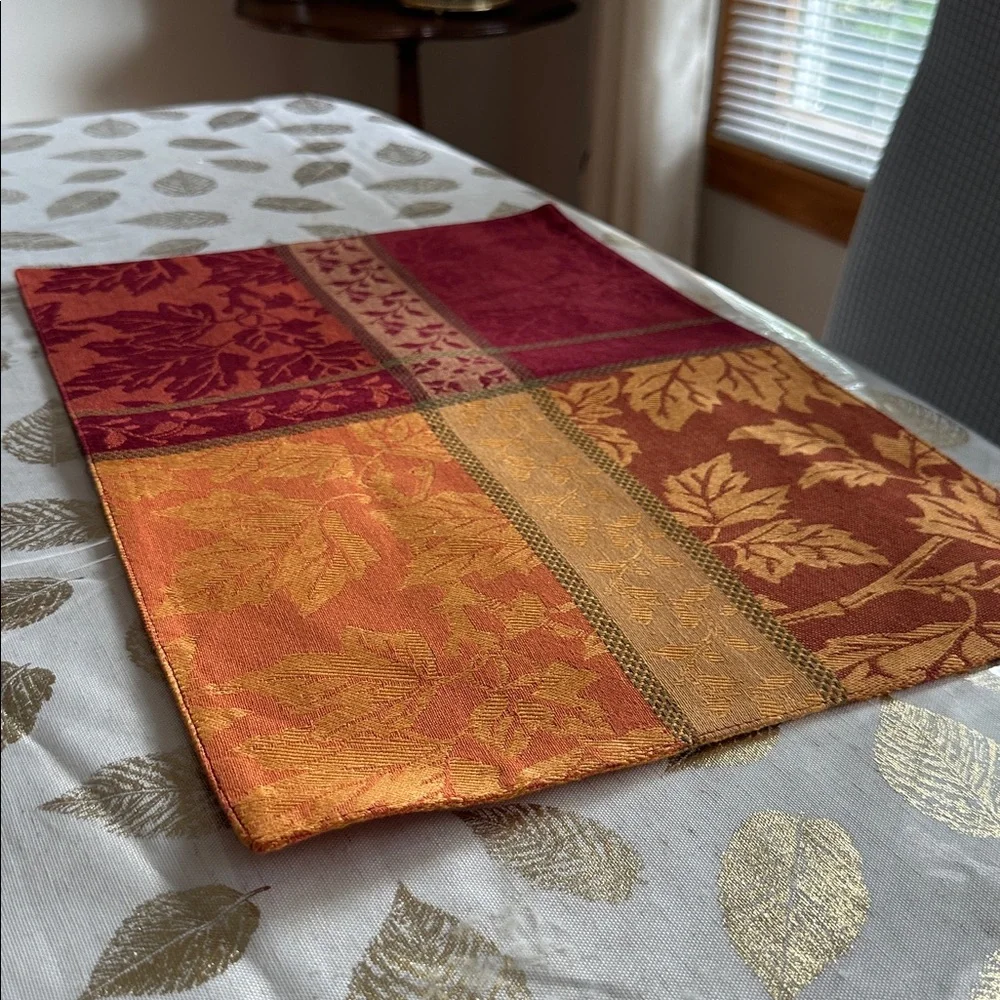 Thanksgiving/fall cloth, placemat, replacement One placement